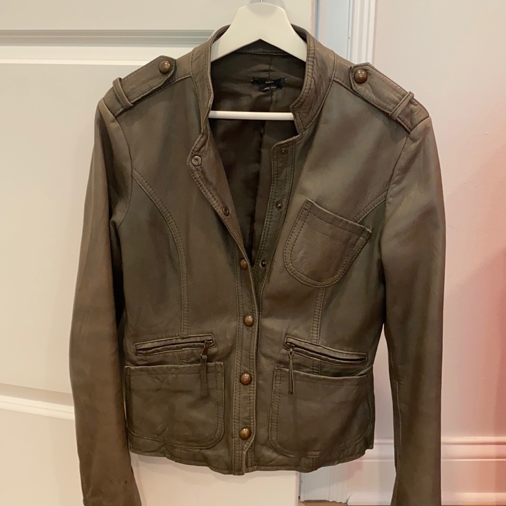 Genuine leather jacket